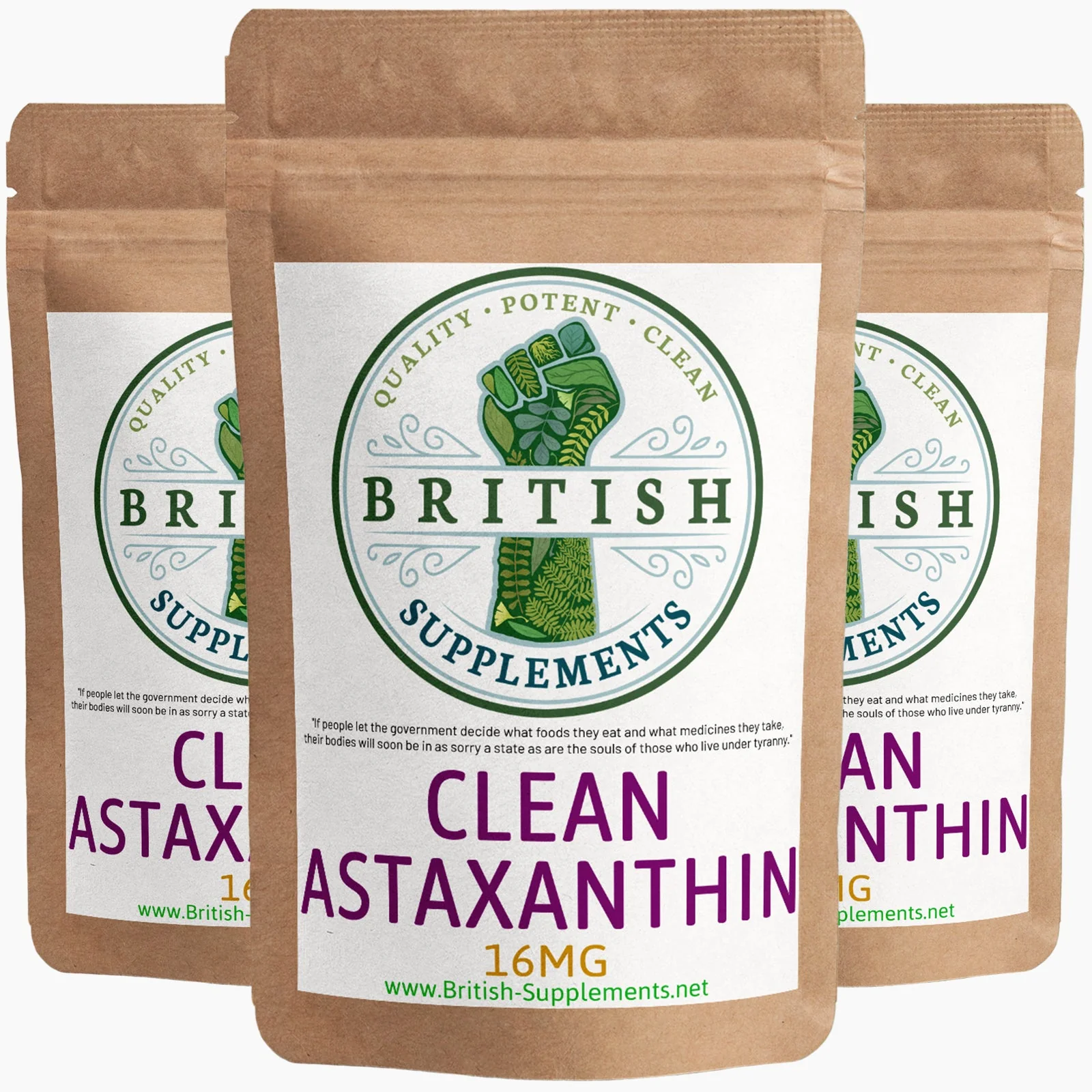 Clean Astaxanthin