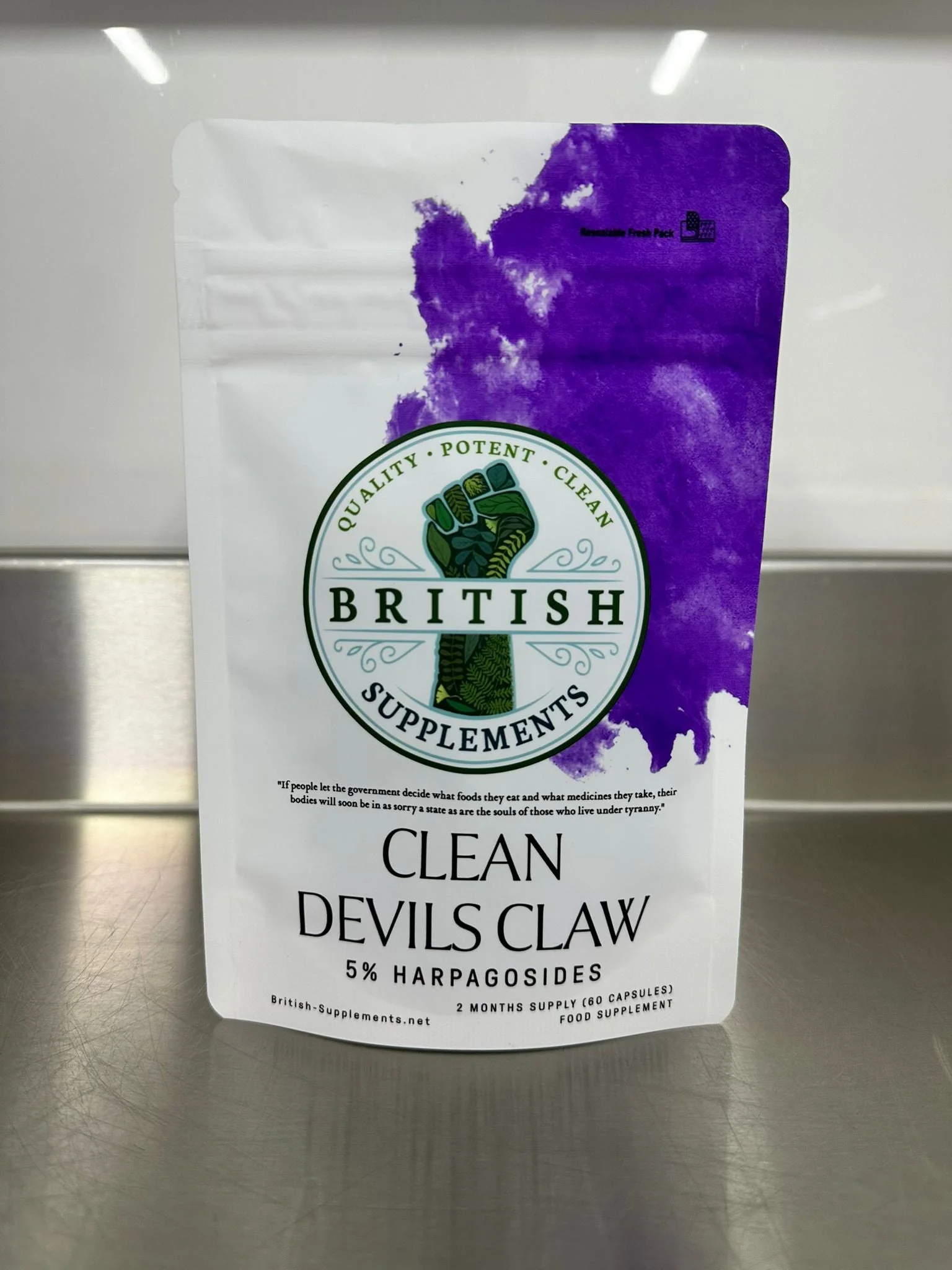 Clean Devils Claw (29mg Harpagosides) - Image 3