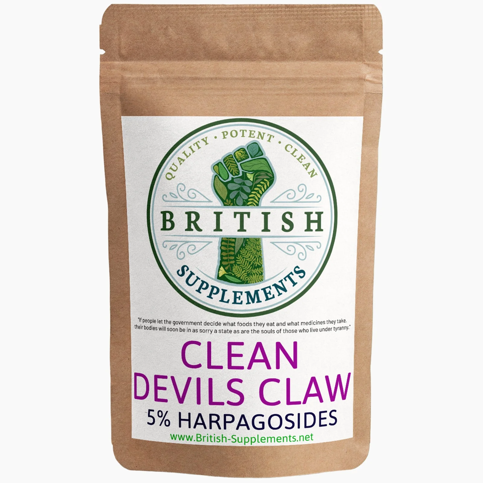 Clean Devils Claw (29mg Harpagosides) - Image 7