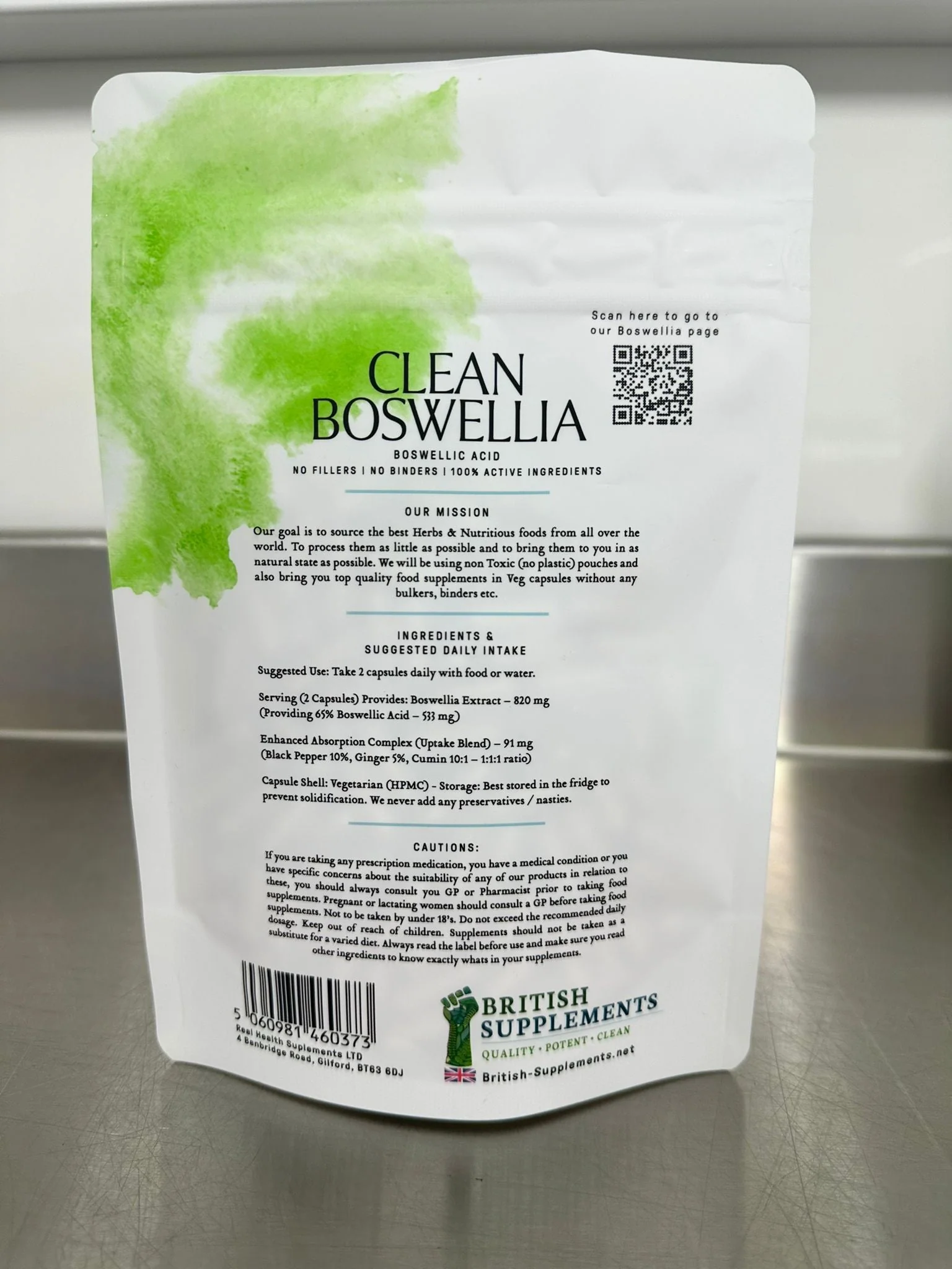 Clean Genuine Boswellia Extract + Uptake Blend - Image 5
