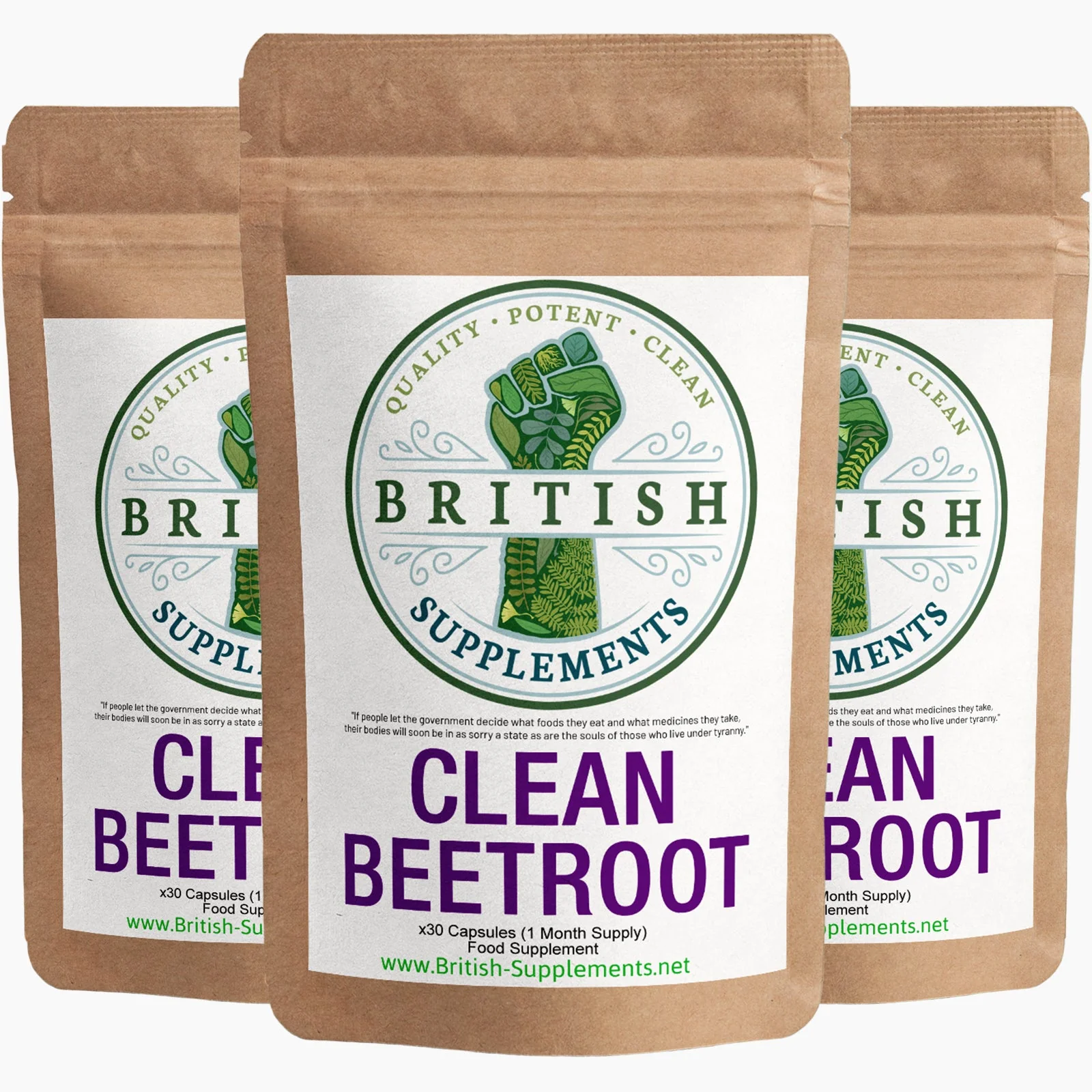 Clean Genuine Beetroot Supplement