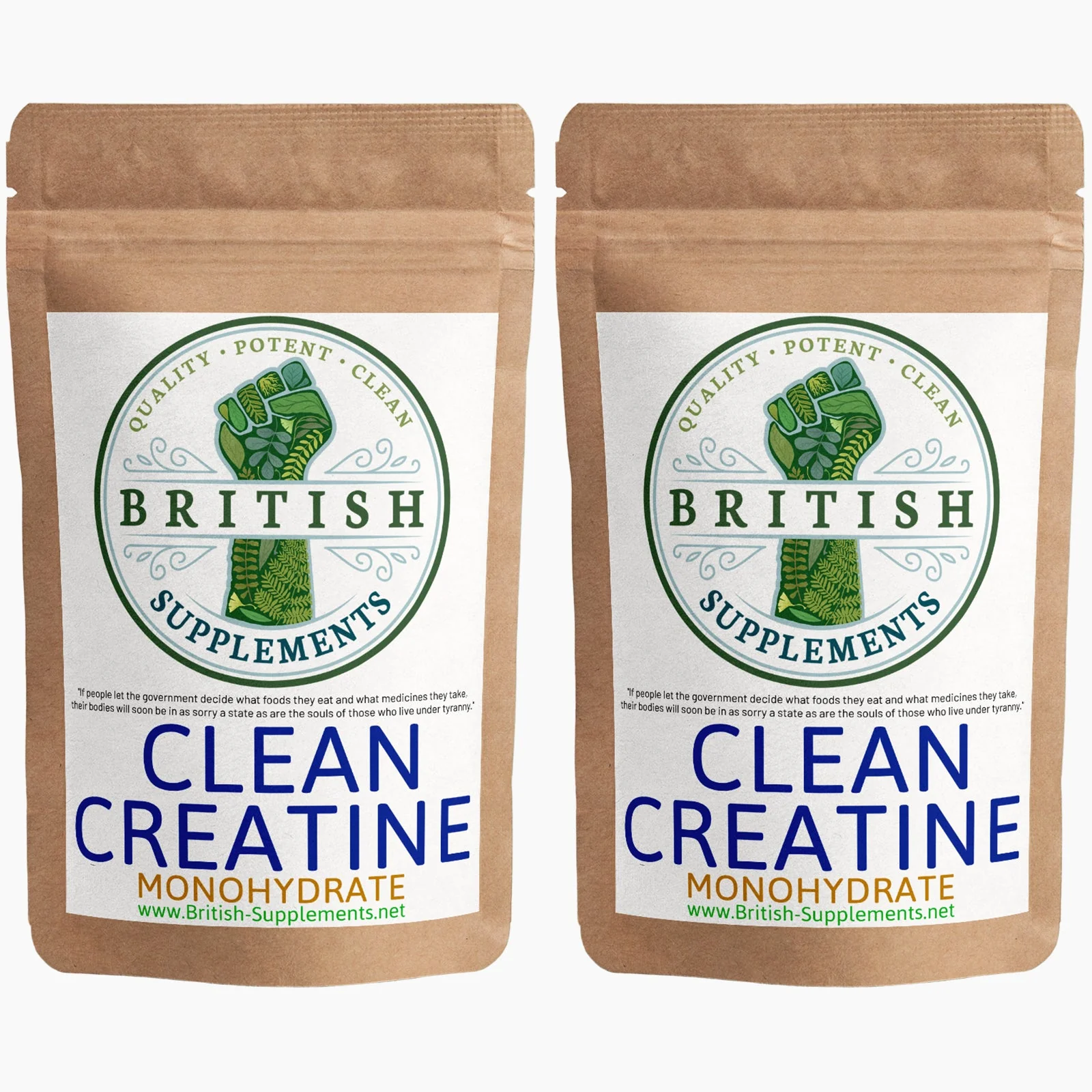 Clean Genuine Creatine Monohydrate, 1,186mg per serving - Image 6