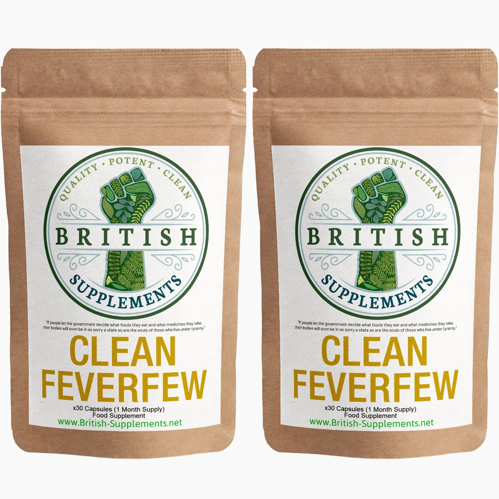 Clean Genuine feverfew Supplement - Image 2