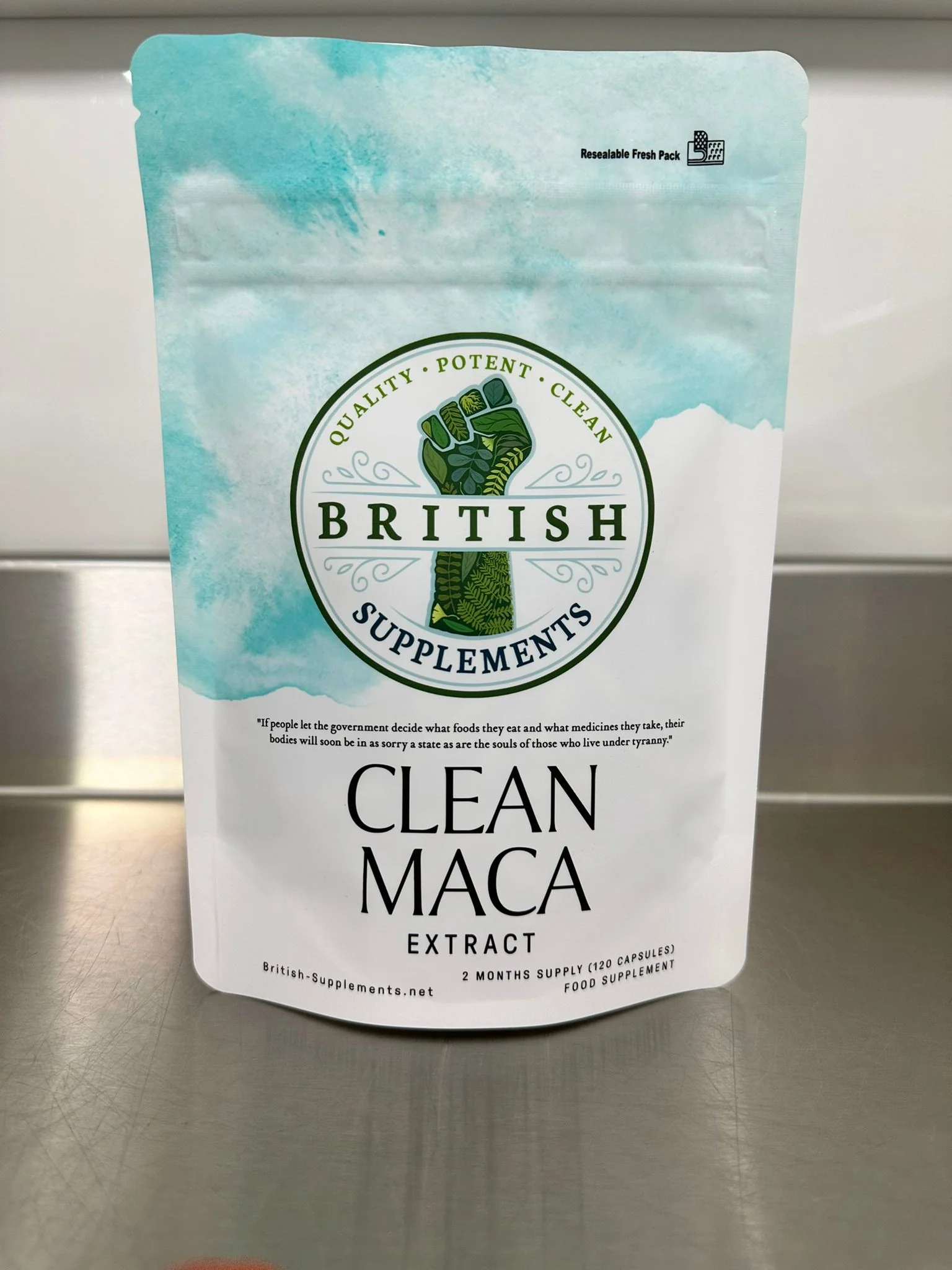 Clean Genuine Maca Extract 1,444mg + Uptake Blend - Image 3