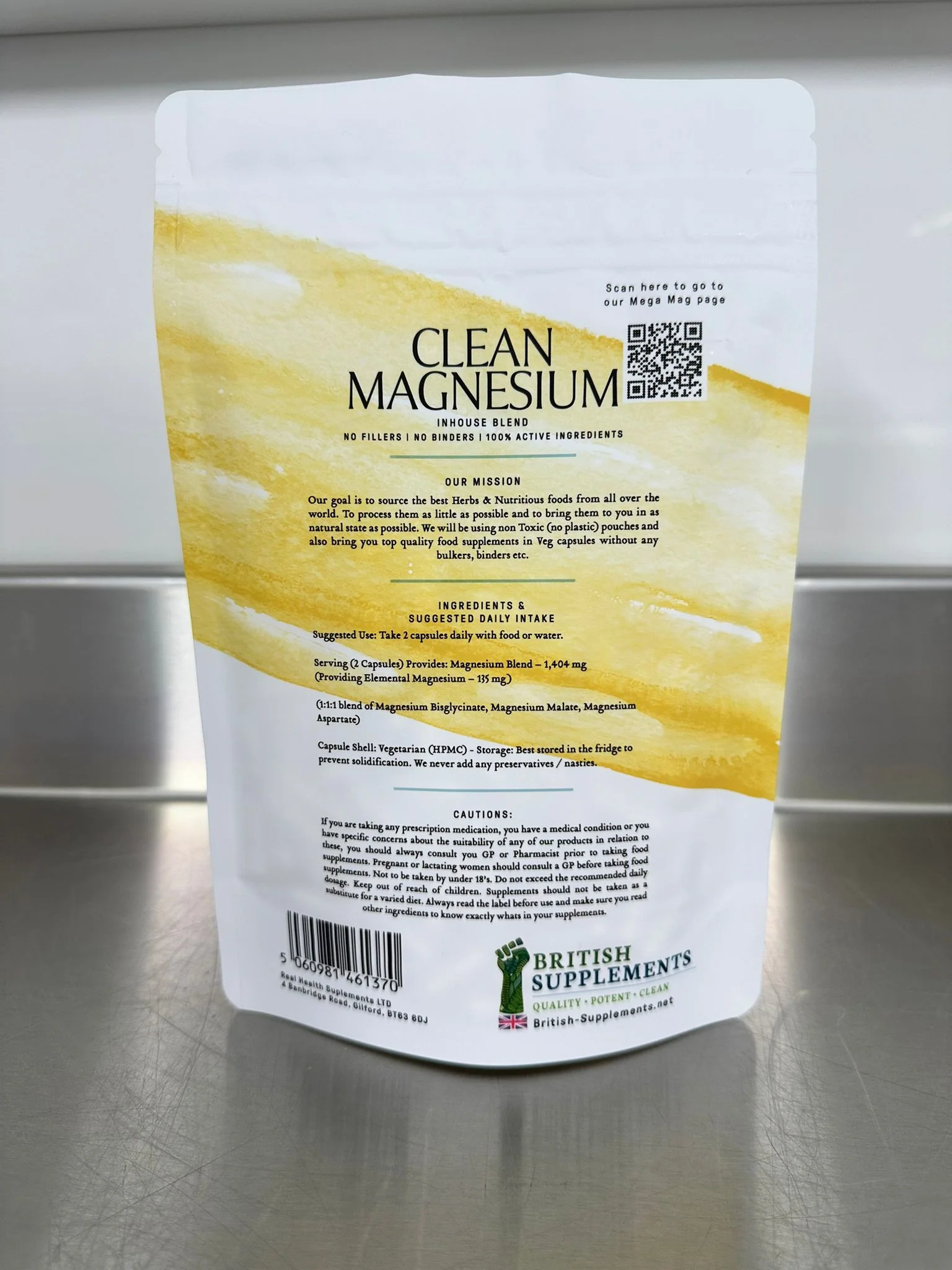 Clean Genuine Magnesium 1,404mg (Mega Mag) - Image 5
