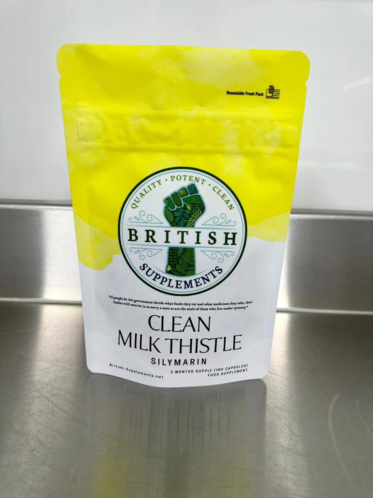 Clean Genuine Milk Thistle Extract + Uptake Blend - Image 4