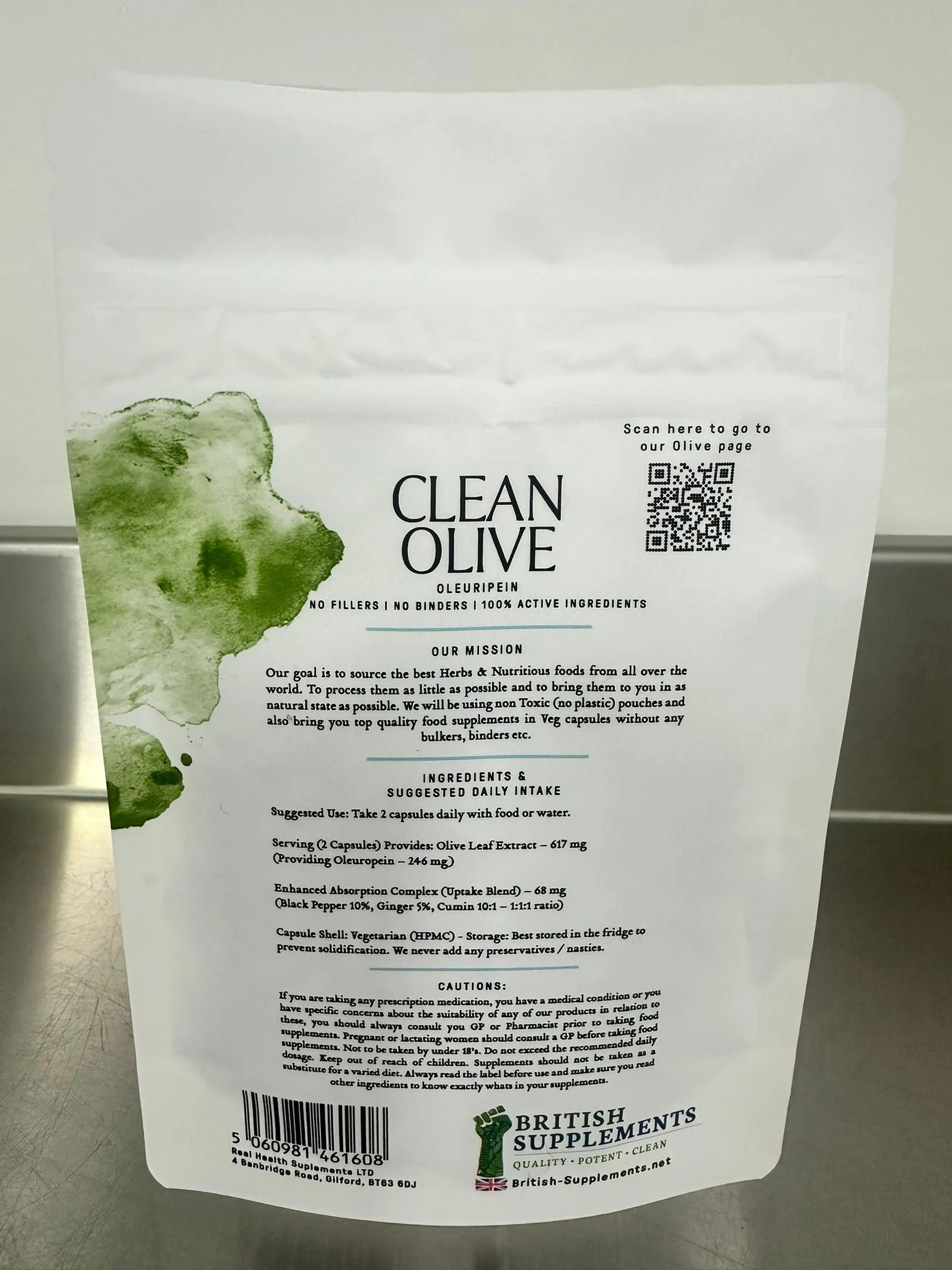 Clean Genuine Olive Leaf Extract + Uptake Blend - Image 5