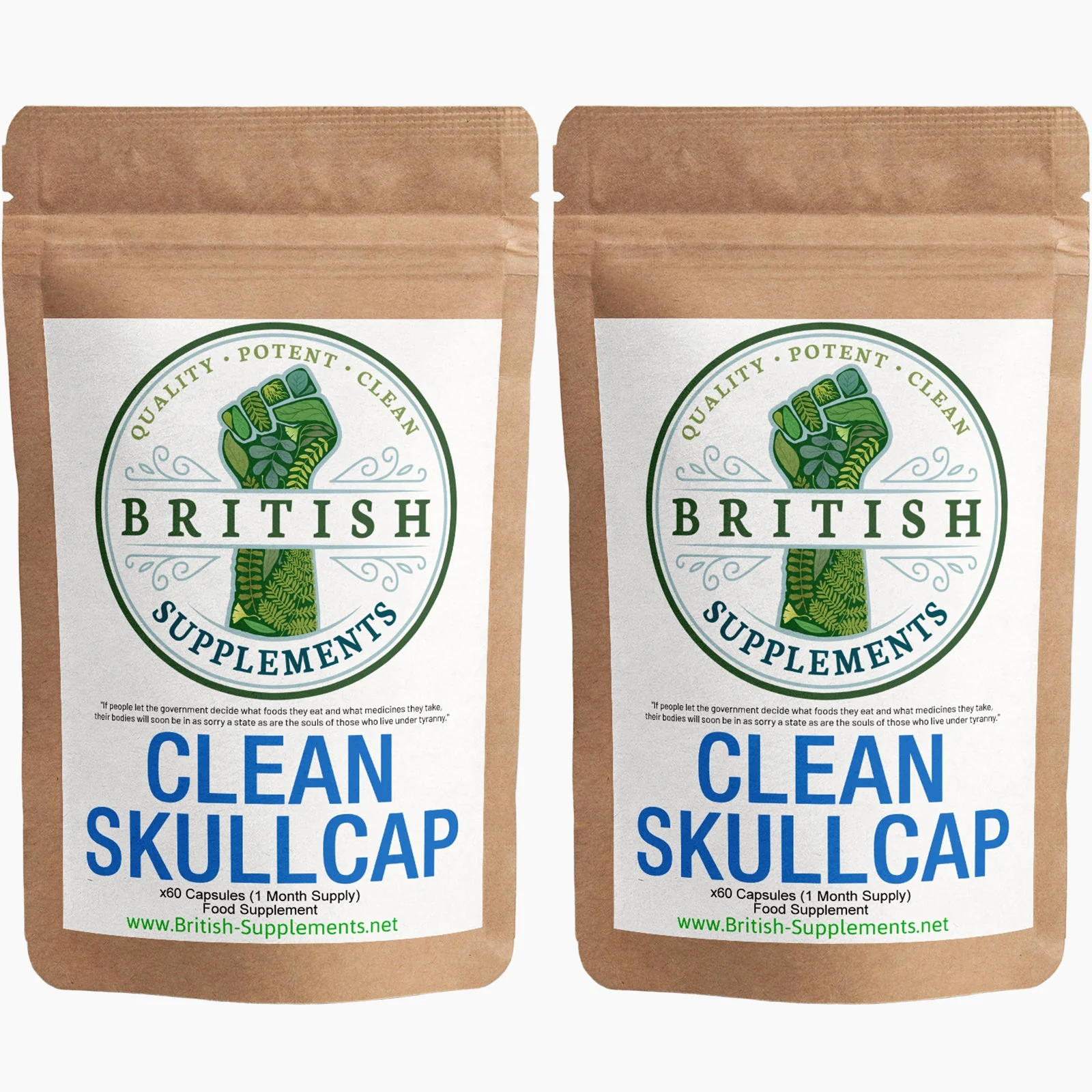 Clean Genuine Skullcap Supplement - Image 2
