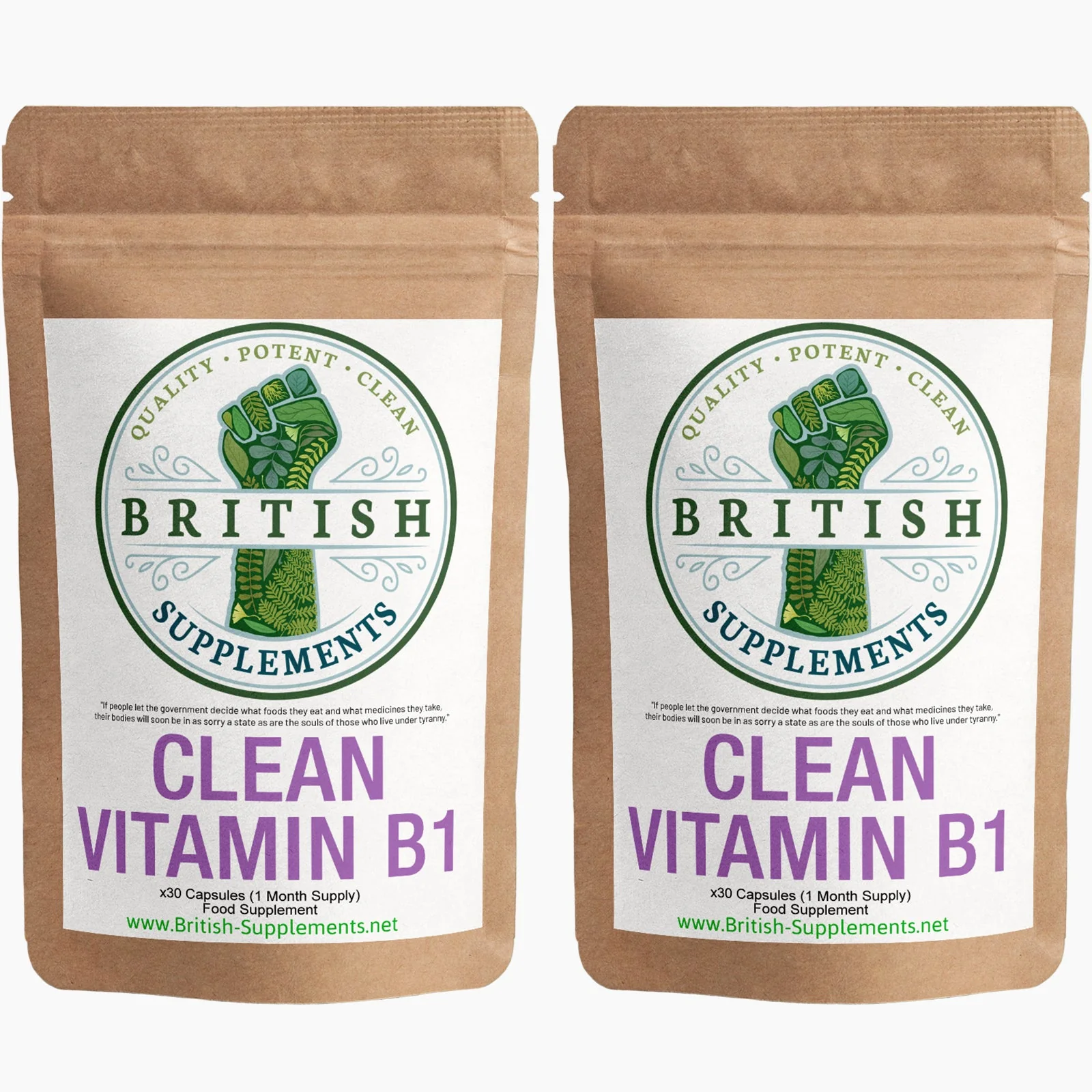 Clean Genuine Vitamin B1 Supplement - Image 2