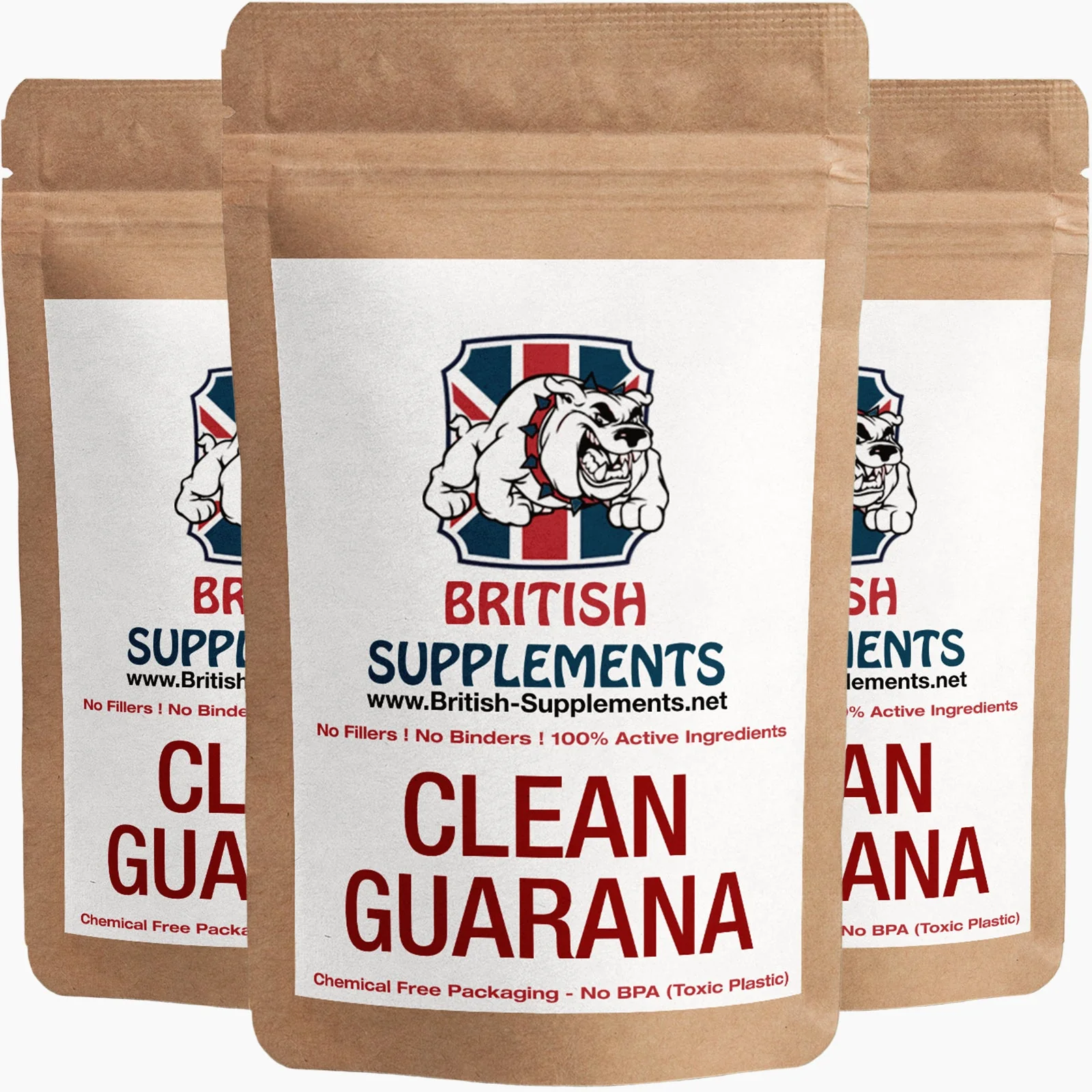 Clean Genuine Guarana Extract 3,880mg (38.8mg natural Caffeine)