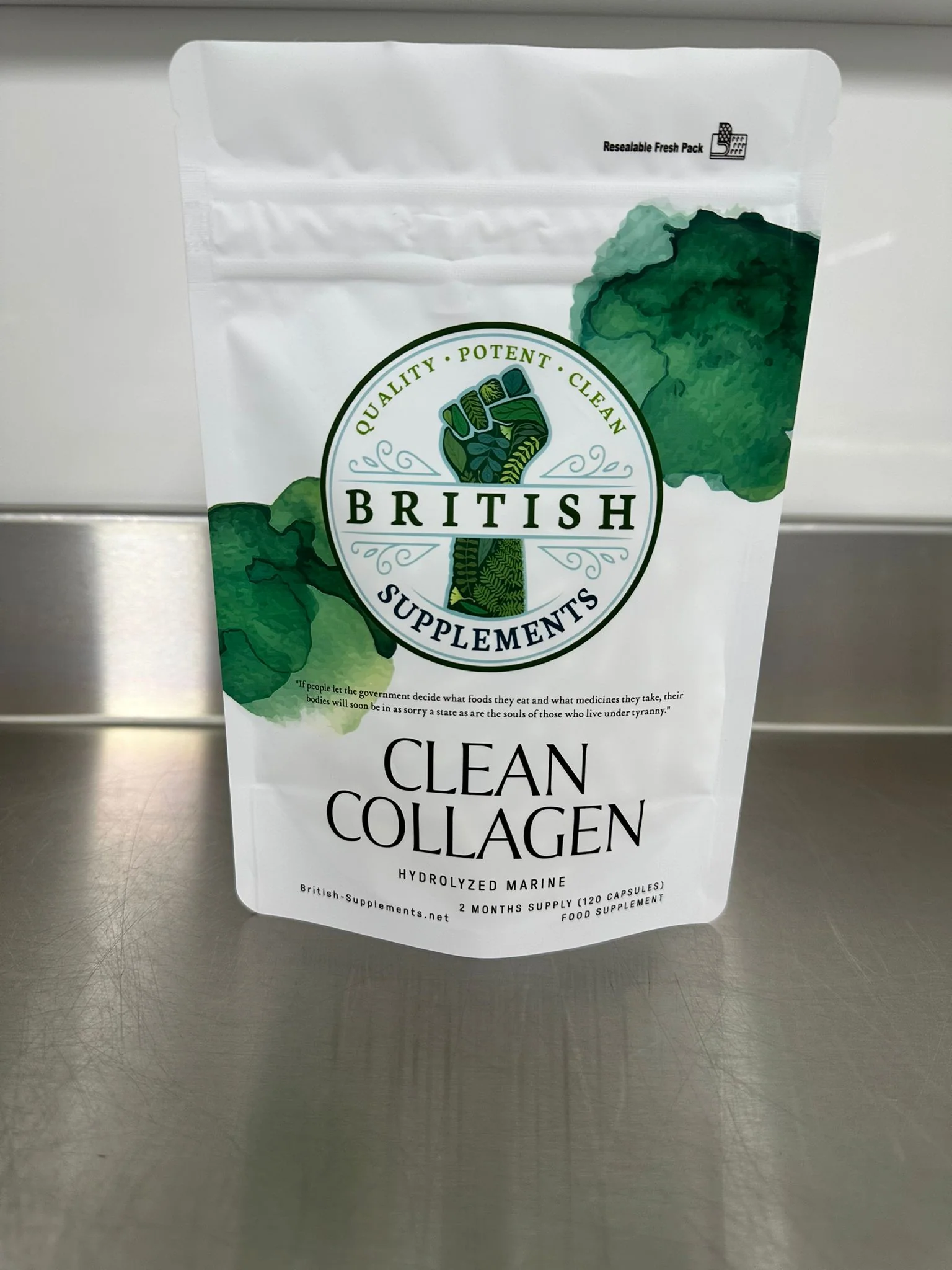 Clean Genuine Hydrolyzed Marine Collagen, Low DA 1,000-2,000 - Image 3