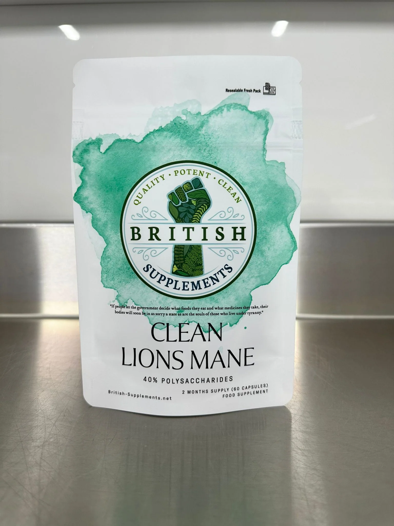 Clean Genuine Lions Mane Extract + Uptake Blend - Image 4