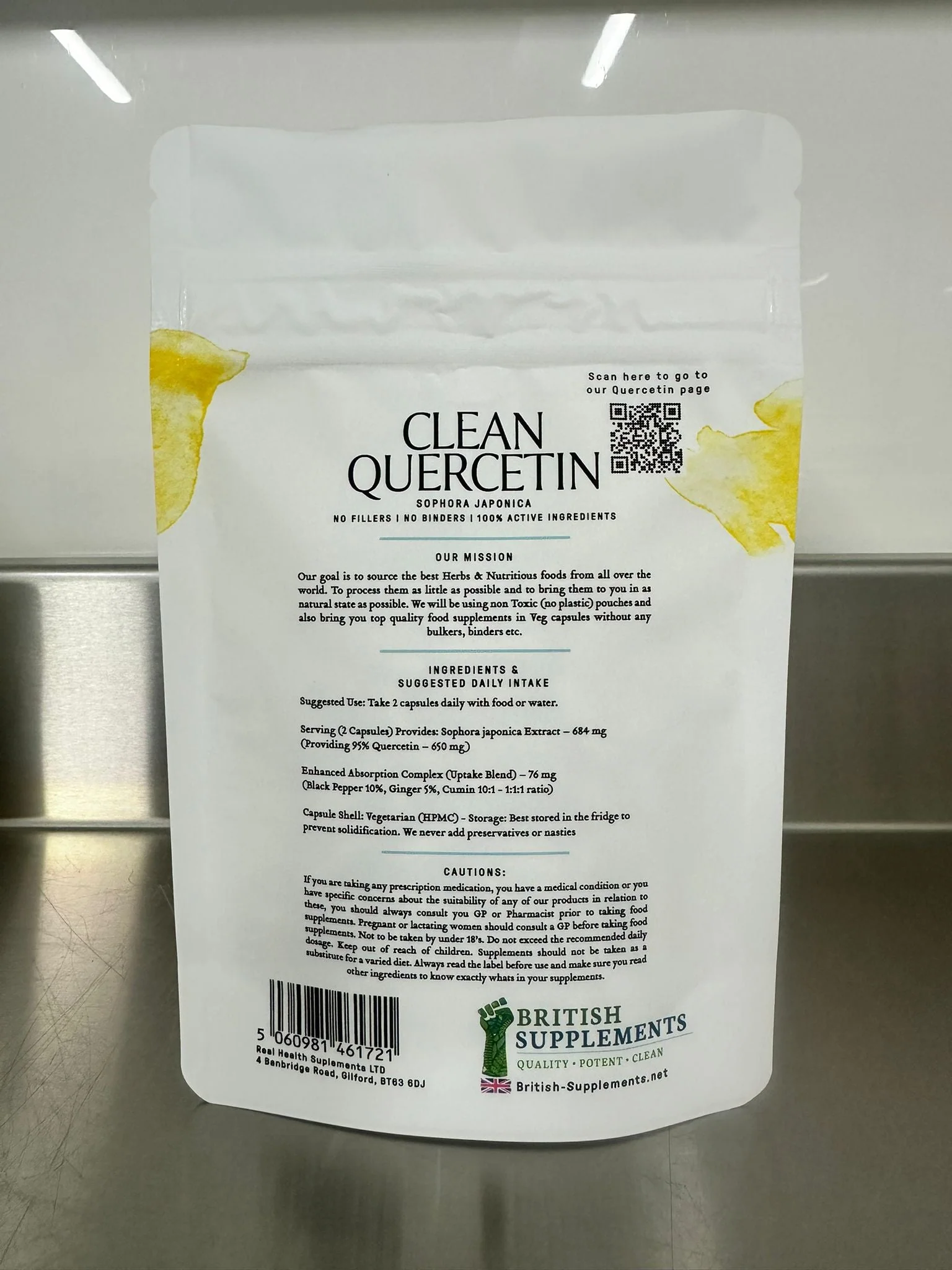 Clean Quercetin 651mg + Uptake Blend - Image 5