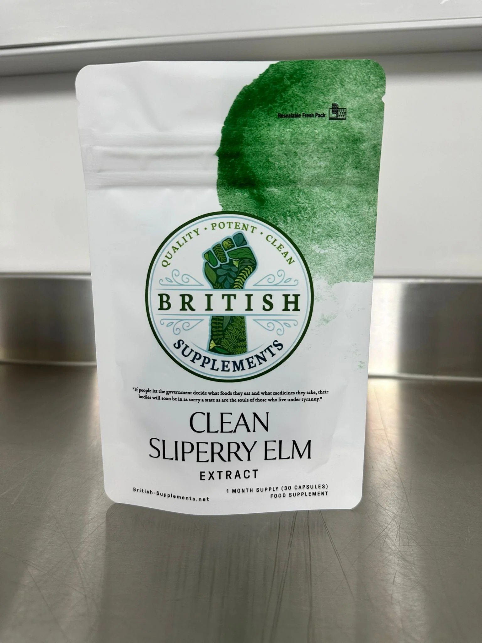 Clean Slippery elm 4,900mg - Image 2