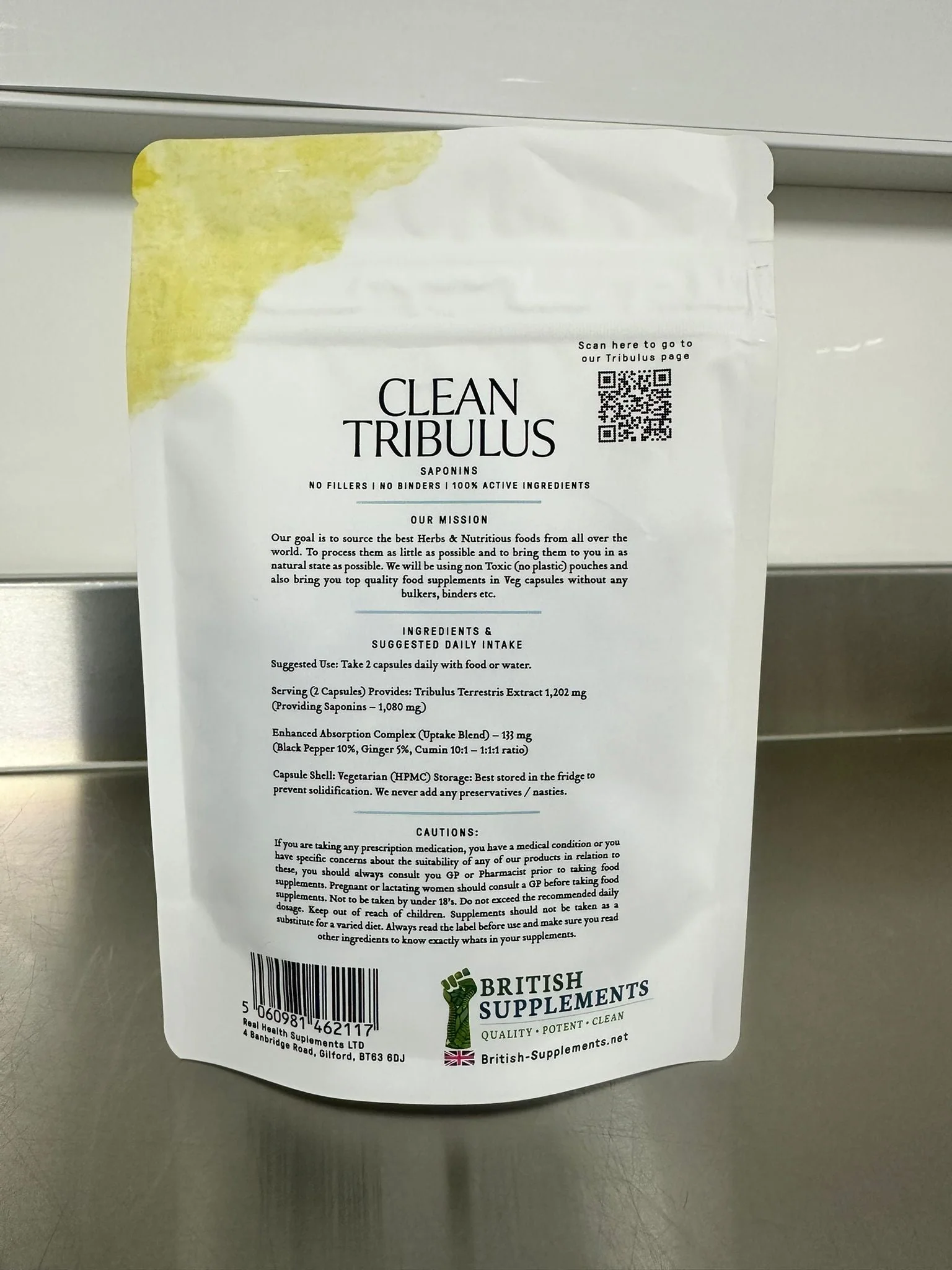 Clean Genuine Tribulus Extract 11,480mg (1,033mg Saponins) - Image 5