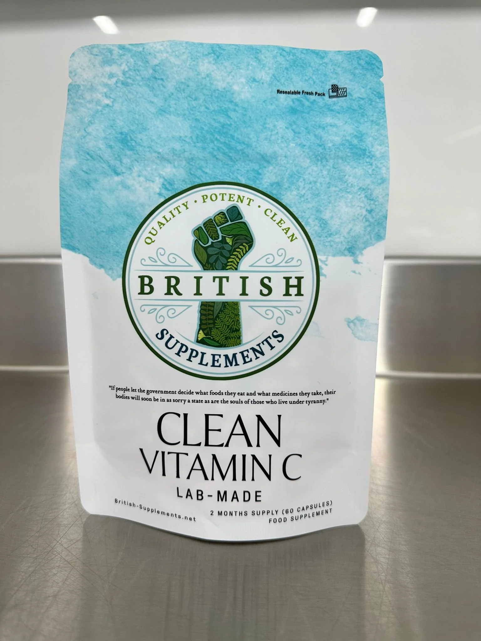 Clean Vitamin C (859mg) lab-made version - Image 3