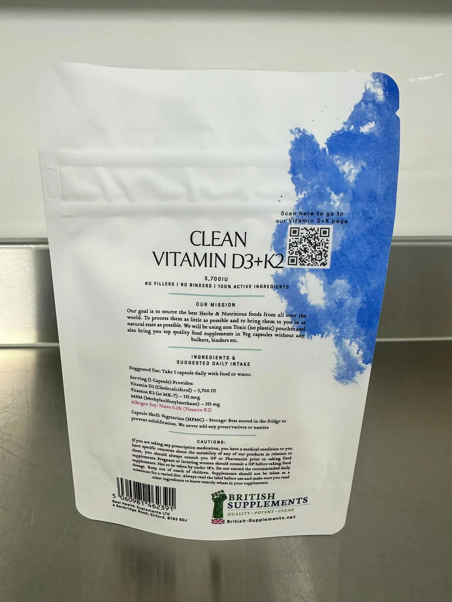 Clean Vitamin D+K (5,700IU) - Image 5