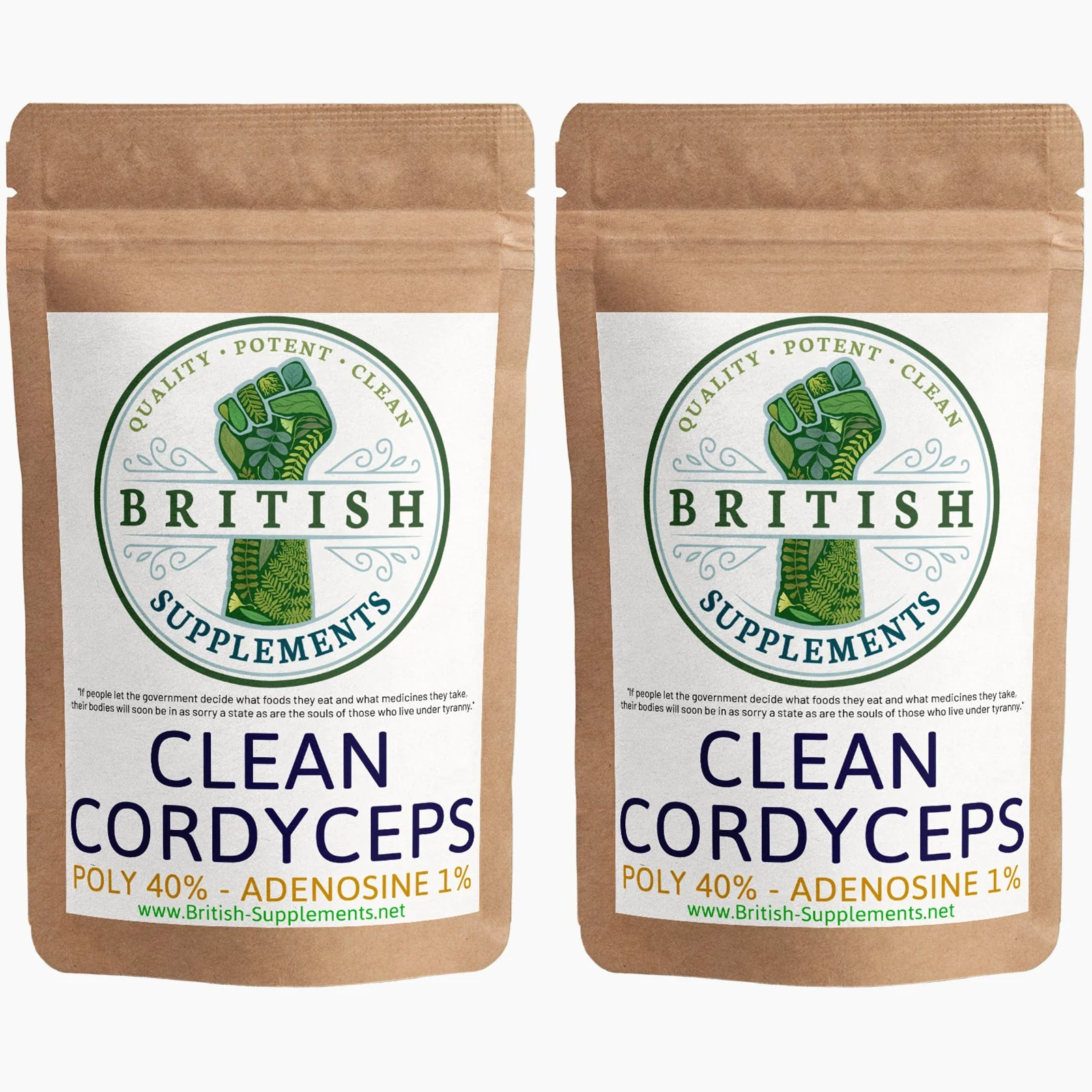 Clean Genuine Cordyceps polysaccharides 40%, Adenosine 1% - Image 8