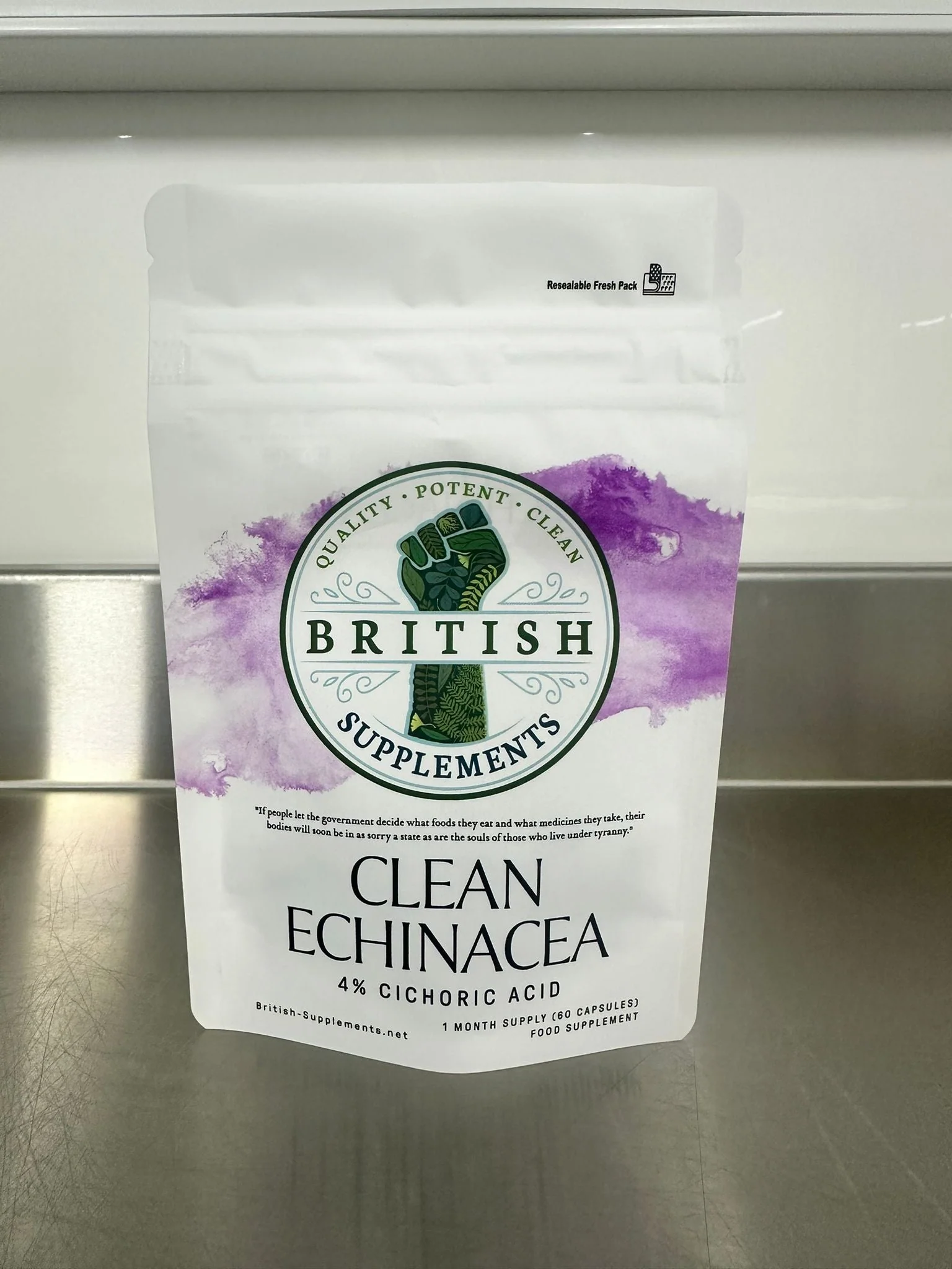 Clean Genuine Echinacea Extract + Uptake Blend - Image 3